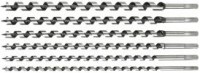 Набор сверл по дереву спиральных змеевидных из 6шт. (d10,12,14,16,18,20х460мм) (22466) (набор)