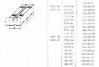 Планка 120х30х20 соединительная с т-образным пазом 8мм (7030-1496) гост14464-69 (шт)