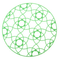 Решетка пластмассовая в мойку круглая d=29см (иж)