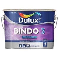 Дулюкс краска вд bindo 3 bw глубокоматовая для стен и потолков, белая (5л) 5183726