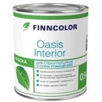 Финнколор краска для стен и потолков oasis interior (9л)