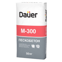 Дауер сухая смесь м-300 пескобетон (50кг)