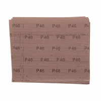 Шлифлист на тканевой основе, p 46, 230 х 280 мм, 10 шт., влагостойкий// сибртех