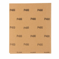 Шлифлист на бумажной основе, p 400, 230 х 280 мм, 10 шт., водостойкий// matrix