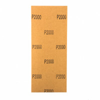 Шлифлист на бумажной основе, p 2000, 115 х 280 мм, 5 шт, водостойкий// matrix