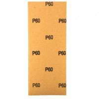 Шлифлист на бумажной основе, p 60, 115 х 280 мм, 5 шт, водостойкий// matrix