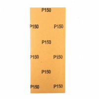 Шлифлист на бумажной основе, p 150, 115 х 280 мм, 5 шт, водостойкий// matrix