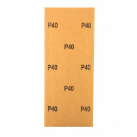 Шлифлист на бумажной основе, p 40, 115 х 280 мм, 5 шт, водостойкий// matrix