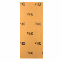 Шлифлист на бумажной основе, p 1000, 115 х 280 мм, 5 шт, водостойкий// matrix