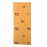 Шлифлист на бумажной основе, p 800, 115 х 280 мм, 5 шт, водостойкий// matrix