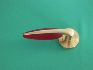 Ручки as-502-99 satin gold/red akryle