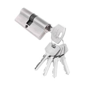 Цил. мех. простой ключ-ключ n34/28mm sn (матовый никель) msm