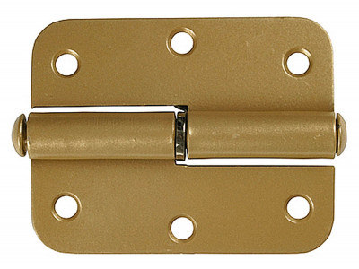 Пн-85, 85 x 41 х 2.5 мм, левая, цвет белый, карточная петля (37641-85l)