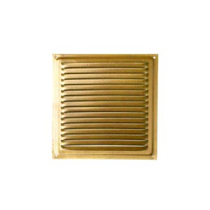 Решетка 200 х 200 (золотой металлик) трибатрон