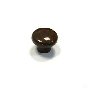 5020 ручка - кнопка пластик м1407-0001 коричневая