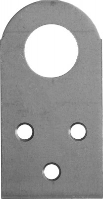 ЗУБР пр-2.0, 75 x 40 x 2 мм, прямая проушина для навесных замков (31038-75)