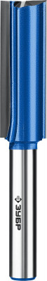 ЗУБР 20 x 60 мм, хвостовик 12 мм, фреза пазовая прямая с нижними подрезателями, профессионал (28755-20-60)