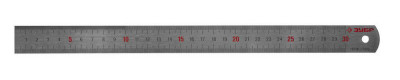 ЗУБР длина 0,30 м, усиленная нержавеющая линейка (34280-0.9-030)