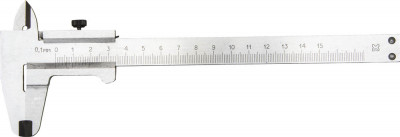 Тип 1, 150 мм, металлический штангенциркуль (3445-150)