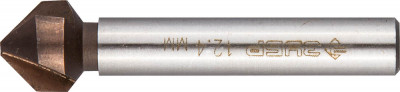 ЗУБР кобальт, 12.4 x 56 мм, для раззенковки м6, кобальтовое покрытие, конусный зенкер, профессионал (29732-6)