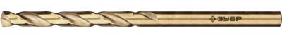 ЗУБР кобальт, 3.3 х 65 мм, сталь р6м5к5, класс а, сверло по металлу, профессионал (29626-3.3)