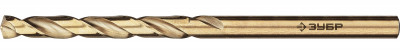 ЗУБР кобальт, 3.0 х 61 мм, сталь р6м5к5, класс а, сверло по металлу, профессионал (29626-3)