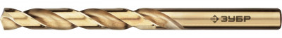 ЗУБР кобальт, 9.0 х 125 мм, сталь р6м5к5, класс а, сверло по металлу, профессионал (29626-9)
