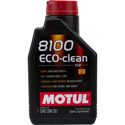 Синтетическое масло MOTUL 8100 ECO-clean 0W30 102888