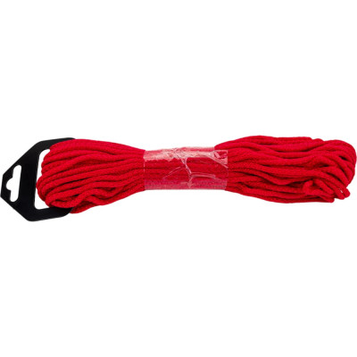 Tech-krep шнур вязаный пп 3 мм с серд., универс., цветной, 20 м 139922