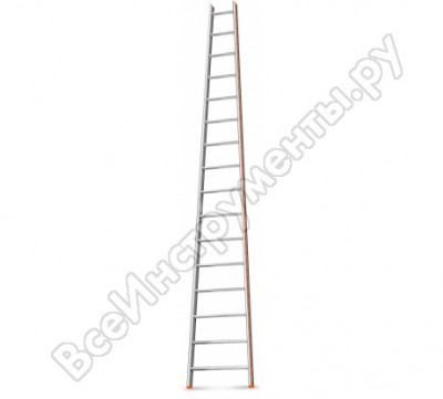 Приставная лестница Эйфель Комфорт-Профи-Пирамида 20 ступеней