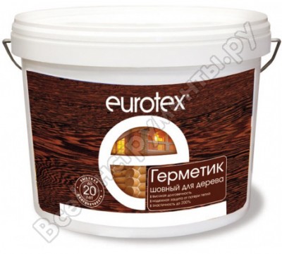 Шовный герметик для дерева Eurotex ЕВРОТЕКС 1  27 154