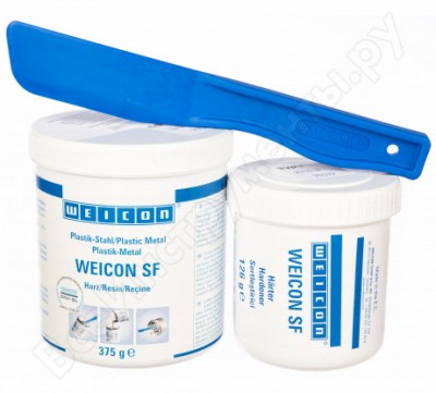 Weicon sf 0,5 кг эпоксидный композит пастообразный, наполненный сталью, быстротвердеющий wcn10250005