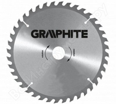 Graphite диск отрезной 300x30 мм, 40 зубьев 55h606