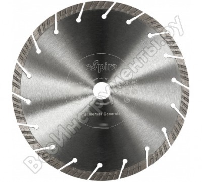 Espira диск алмазный универсальный sts-10 eco, 230x22.23 мм, сегм. 10x2.6 мм 502081