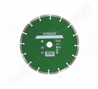 Hitachi диск алмазный отрезной универсальный 125x1,8x22,2 сегментир. htc-752802