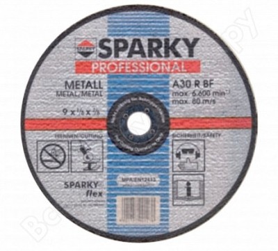 Sparky отрезной диск по металлу отрезн. диск по металлу 180x3x22.2 a30r, 5 шт. 190904