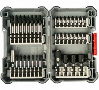Bosch набор профессиональной оснастки impact control: биты,держатели и торц.ключи 2608522365