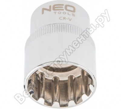 Neo головка сменная spline 1/2 13 мм 08-585