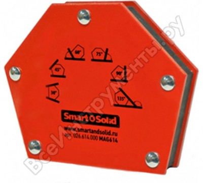 Smart&Solid угольник магнитный для сварки универсальный mag614