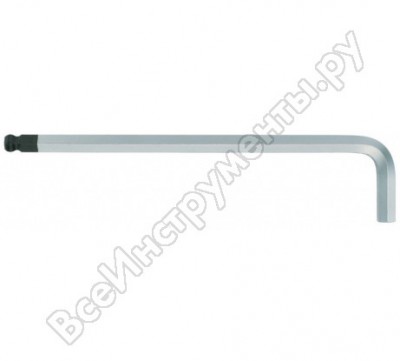 Felo шестигранный хромированный ключ 2,5 мм с шаровым окончанием 36502500