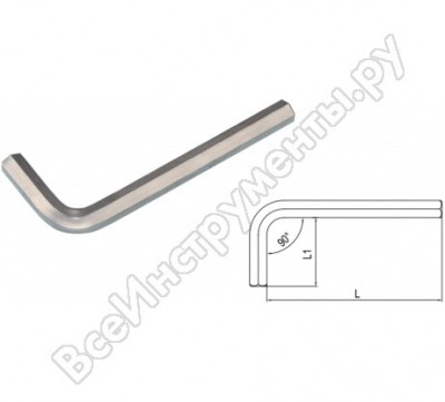 Izeltas ключ г-образн. 6-гран. 5 мм , 4900220050