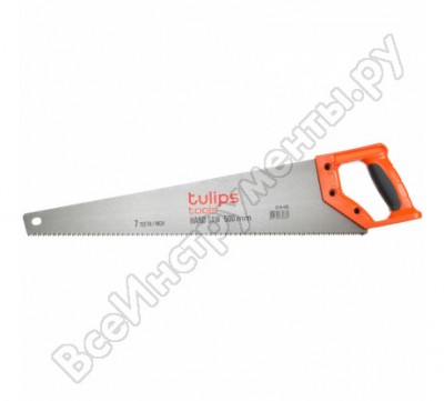 Tulips tools ножовка по дереву 500 мм is16-409