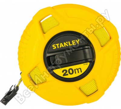 Stanley рулетка fiberglass-20 м 0-34-296