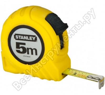 Stanley рулетка stanley 5m без упак. 1-30-497