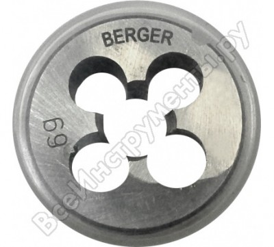 Berger bg плашка метрическая м5x0,8 мм berger bg1003