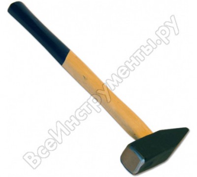 Santool молоток 1000 гр немецкого типа деревянная ручка квадратный боек 030811-100