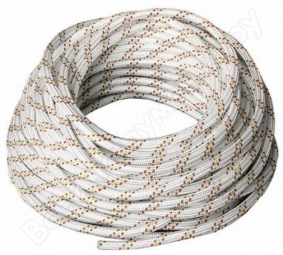 Tech-krep шнур вязаный пп 2 мм с серд., универс., цветной, 50 м 140321