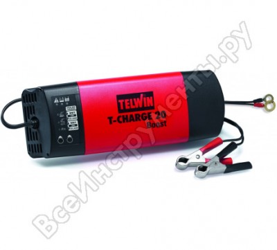 Telwin зарядное устройство t-charge 20 boost 12v/24v 807563