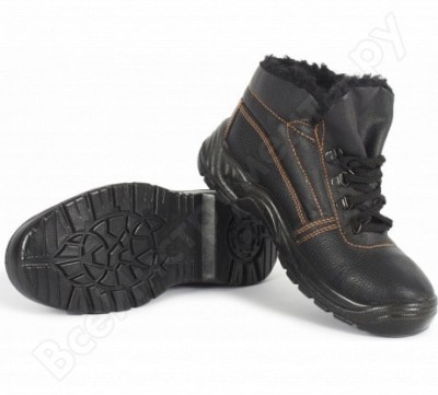 Факел ботинки оникс кожаные им, черный; 40 87459325.004