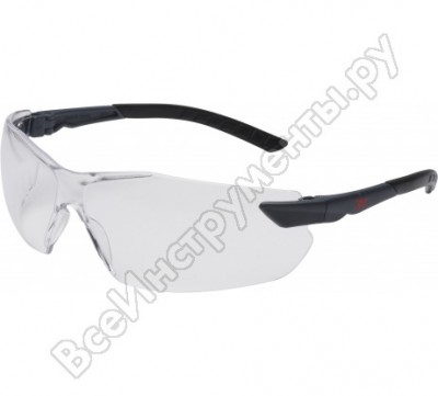 3М 2820 очки открытые защитные, с покрытием as/af против царапин и запотевания 7000032456